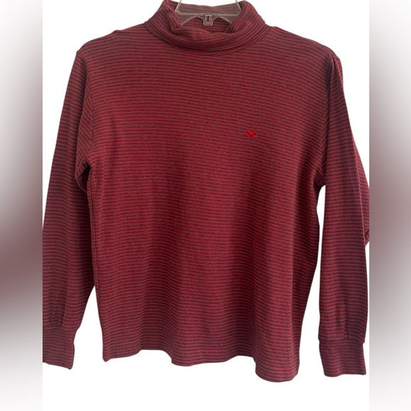 Bob Mackie Tops - Bob Mackie Studio Vintage Turtleneck Red Gray Top Size Medium